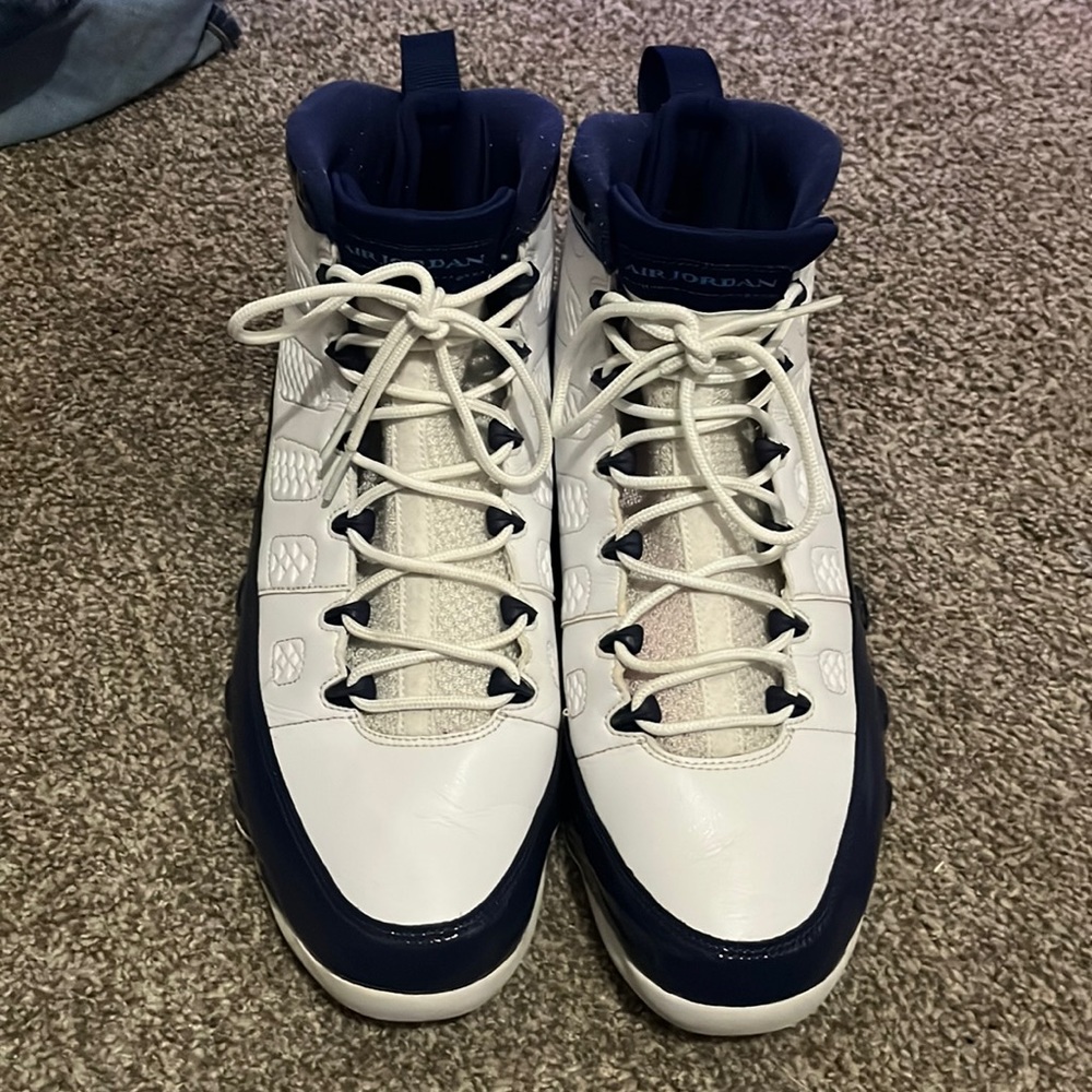 Jordan 9 “ Pearl Blue “ Sz 14